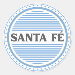 サンタフェ市プライドエンブレム - アルゼンチンのアイデンティティ ラウンドシール