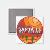 サンタフェ砂漠から山へ マグネット (正面/裏面)