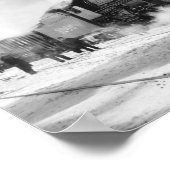 サンタフェ貨物列車離れのシカゴ – 1943 ポスター (角)