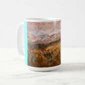 サンタフェ雪 コーヒーマグカップ (正面左)