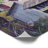 サンタフェ電車区ポスター ポスター (角)