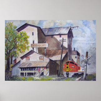 サンタフェ電車区ポスター ポスター