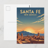 サンタフェ スカイライン ニューメキシコ 旅行 ポストカード (正面/裏面)