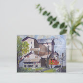 サンタフェ・トレイン・デポ(駅)- ポストカード (スタンド正面)