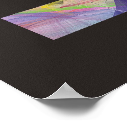 サンタフェ,ニューメキシコのスカイラインBB - ポスター (角)