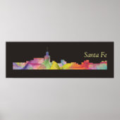 サンタフェ,ニューメキシコのスカイラインBB - ポスター (正面)