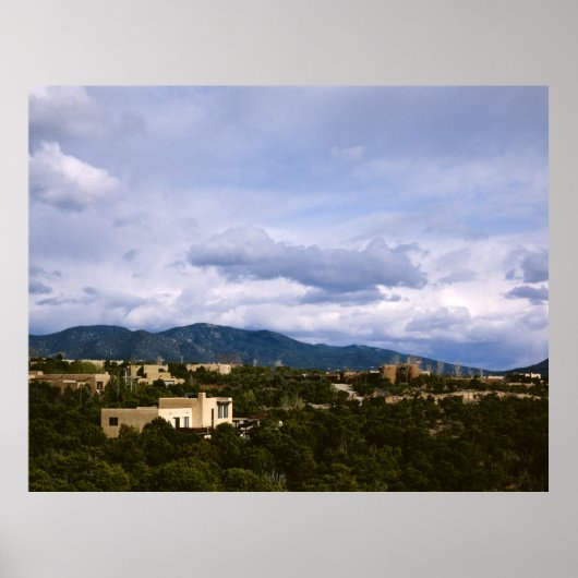 サンタフェ,ニューメキシコのポスタープリント ポスター (正面)