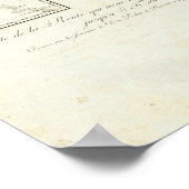 サンタフェ・ニューメキシコへのメキシコシティの地図 ポスター (角)