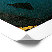 サンタフェ,ニューメキシコヴィンテージ旅行 ポスター (角)