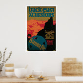 サンタフェ,ニューメキシコヴィンテージ旅行 ポスター (キッチン)