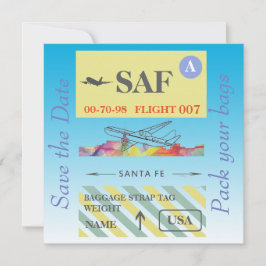 サンタフェ ニューメキシコ州のスカイライン WB1 - セーブザデート