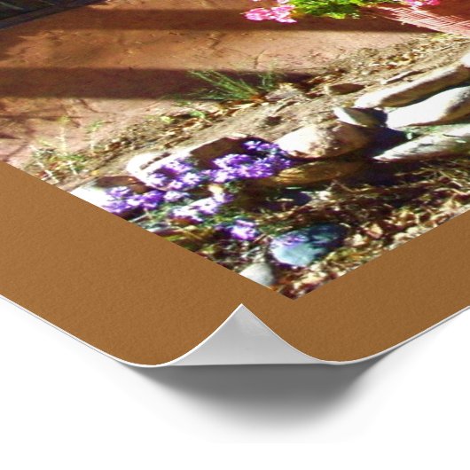 サンタフェ・ニューメキシコ建築 ポスター (角)