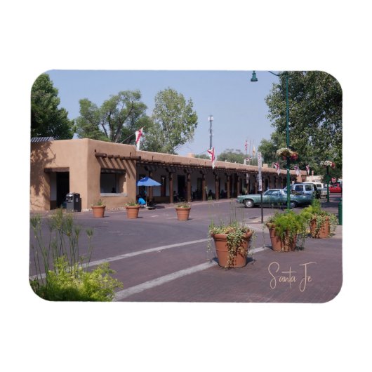 サンタフェ・ニューメキシコ総督の宮殿 マグネット (横)