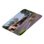 サンタフェ・ニューメキシコ総督の宮殿 マグネット (左側)