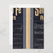 サンタフェ ルート、カリフォルニア ポストカード (正面/裏面)