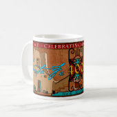 サンタフェ- Quadricentennial コーヒーマグカップ (正面左)