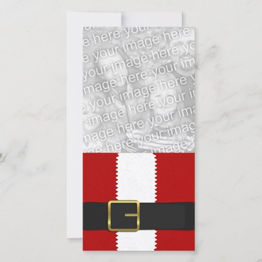 サンタフォトカード シーズンカード (正面)