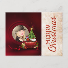 サンタフォトクリスマスカード シーズンポストカード