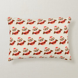 サンタフクロウ アクセントクッション
