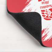 サンタフットプリント マウスパッド (コーナー)