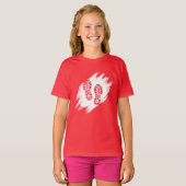 サンタフットプリント Tシャツ (正面フル)