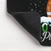 サンタフットボールお気に入りの選手クリスマスフットバル マウスパッド (コーナー)