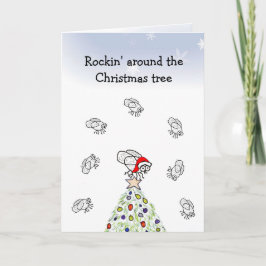 サンタフライロッキンのクリスマスカード シーズンカード