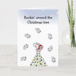 サンタフライロッキンのクリスマスカード シーズンカード