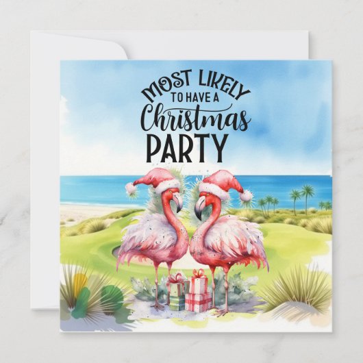 サンタフラミンゴとゴルフメリークリスマス (正面)