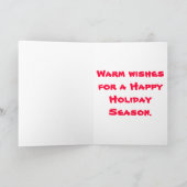 サンタフラミンゴ シーズンカード (内部)