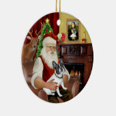 サンタフランスのBD (BW14) セラミックオーナメント (右)