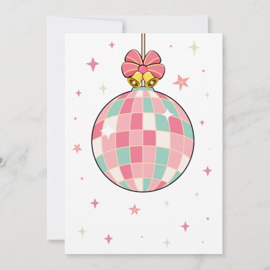 サンタフレンドスマスクリスマスパーティー 招待状 (裏面)