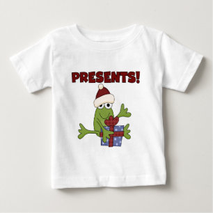 サンタフロッグTシャツとギフト ベビーTシャツ