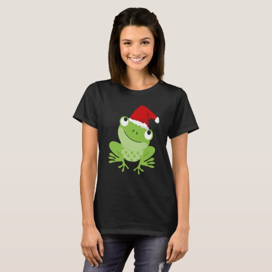 サンタフロッグTシャツ Tシャツ (正面フル)