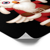 サンタフールフェスティバルおもしろいクリスマス ポスター (角)