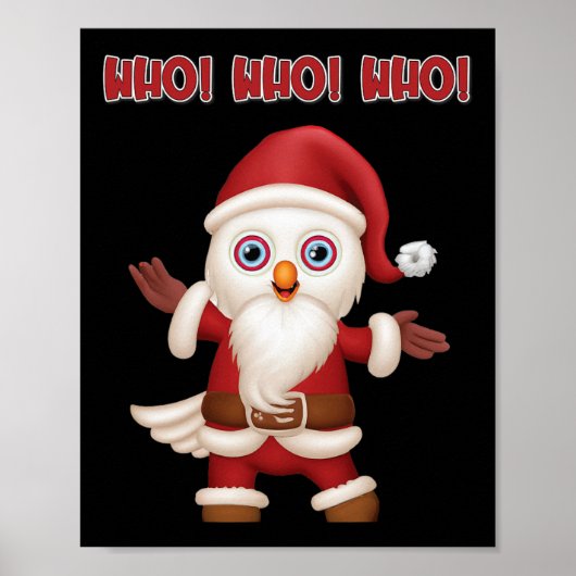 サンタフールフェスティバルおもしろいクリスマス ポスター (正面)