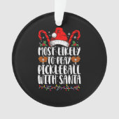 サンタフ遊ァミリとのボールになる可能性が高い オーナメント (正面)