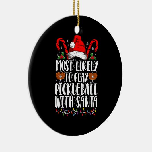 サンタフ遊ァミリとのボールになる可能性が高い セラミックオーナメント (右)