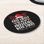 サンタフ遊ァミリとのボールになる可能性が高い ラウンドペーパーコースター (アングル)