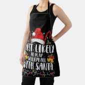 サンタフ遊ァミリとバレーボールをする可能性が高い エプロン (インサイチュ)