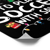 サンタフ遊ァミリのクリスとサッカーをする可能性が高い ポスター (角)