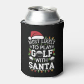 サンタフ遊ァミリのクリスマスでゴルフをする可能性が最も高い 缶クーラー (缶正面)