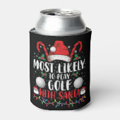 サンタフ遊ァミリのクリスマスでゴルフをする可能性が最も高い 缶クーラー (缶正面)