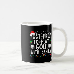 サンタフ遊ァミリクリスムでゴルフをする可能性が最も高い コーヒーマグカップ