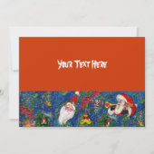 サンタブグラーミュージカルクリスマスナイトホリデーパーティー 招待状 (正面)