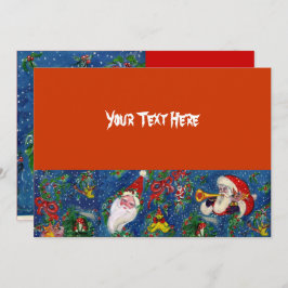 サンタブグラーミュージカルクリスマスナイトホリデーパーティー 招待状