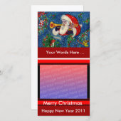 サンタブグラーミュージカルクリスマスナイト シーズンカード (正面/裏面)