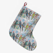 サンタブジーズブジーバードクリスマスストッキング ラージクリスマスストッキング (正面 (吊り時))