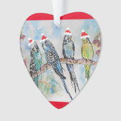 サンタブディーズブッジクリスマスデコレーション オーナメント (正面)