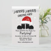 サンタブメリーースメリーのクリスマスカード カード (スタンド正面)